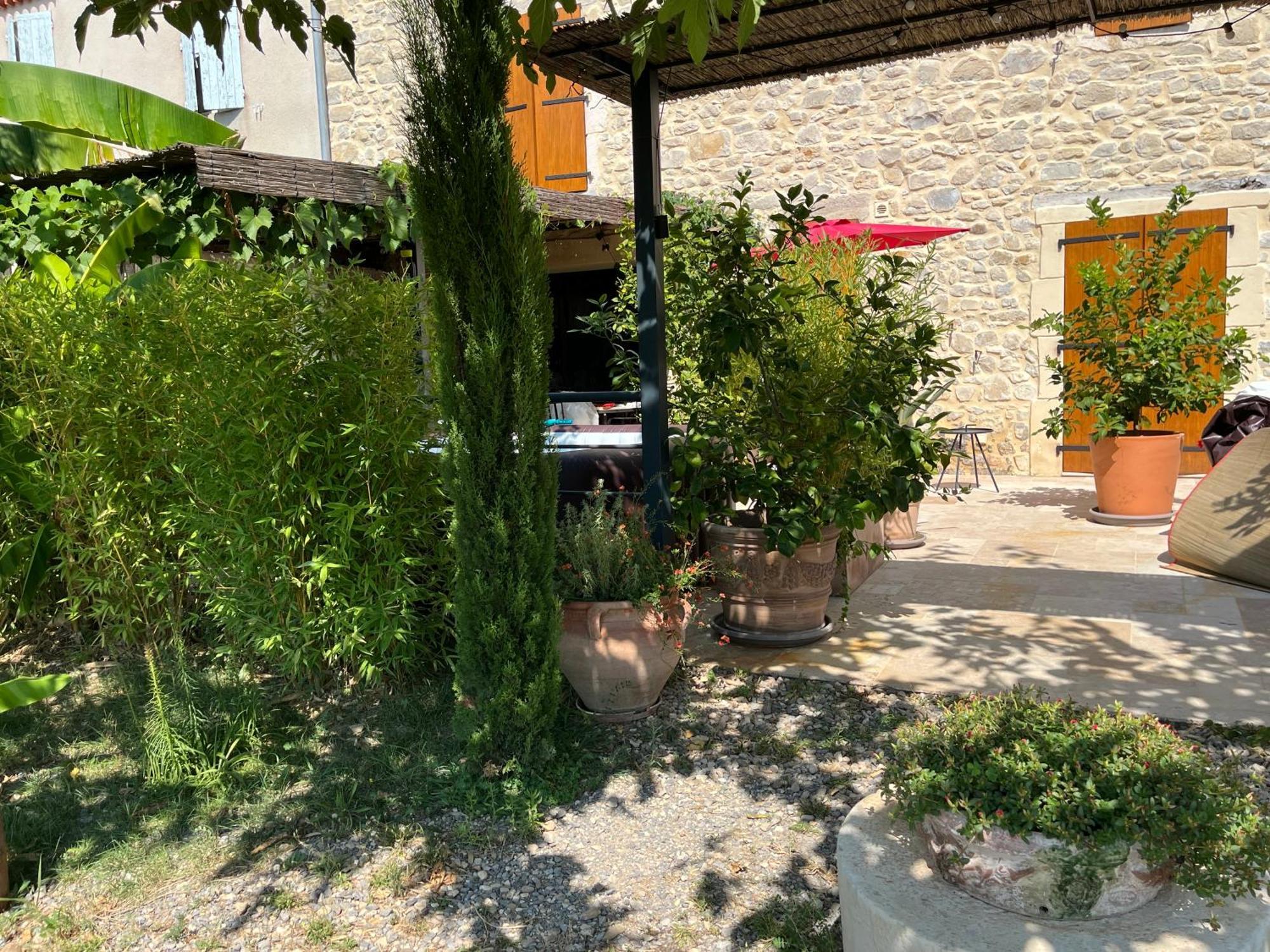 Ferienwohnung La Bergerie Domessargues Exterior foto