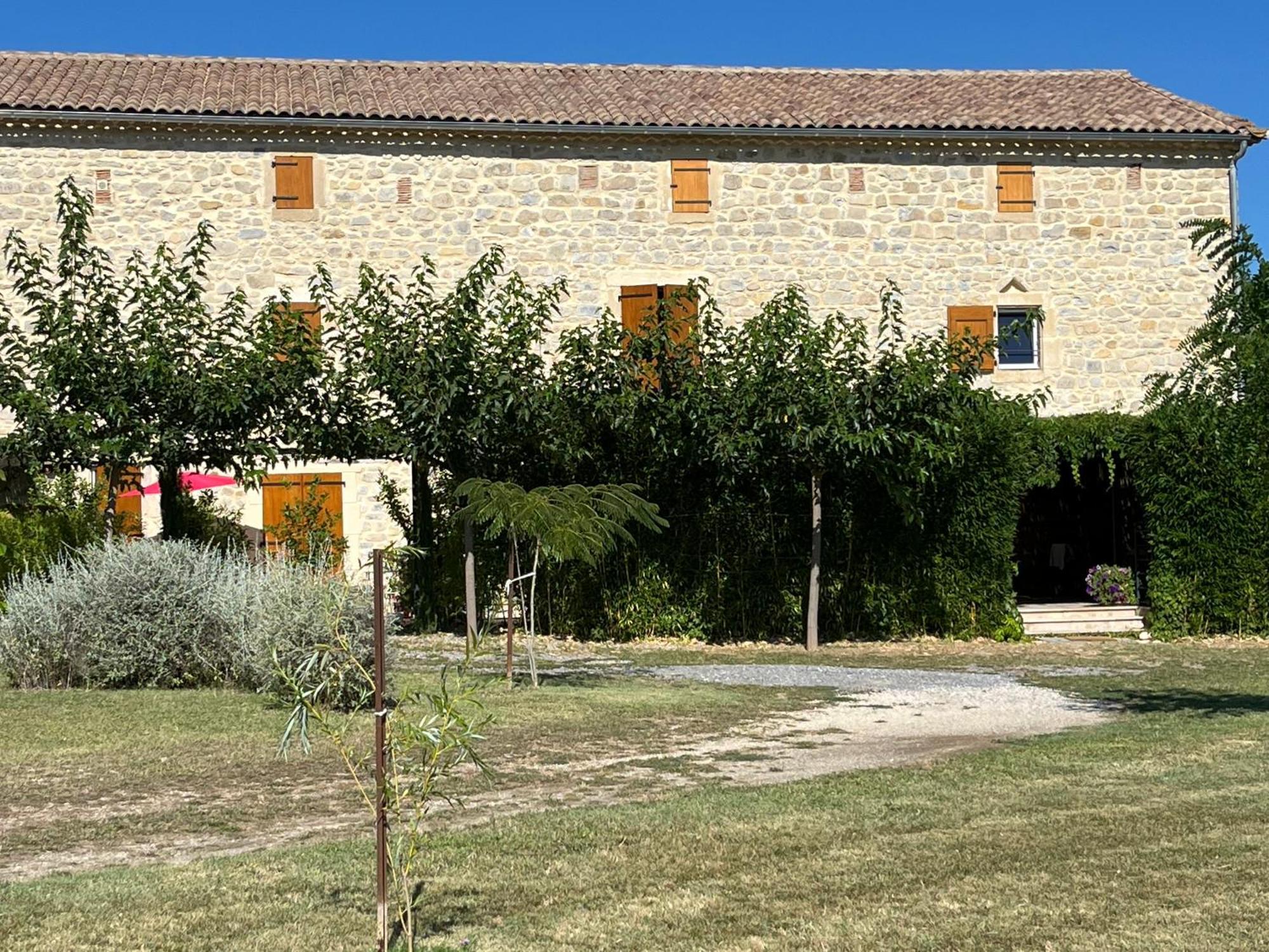 Ferienwohnung La Bergerie Domessargues Exterior foto